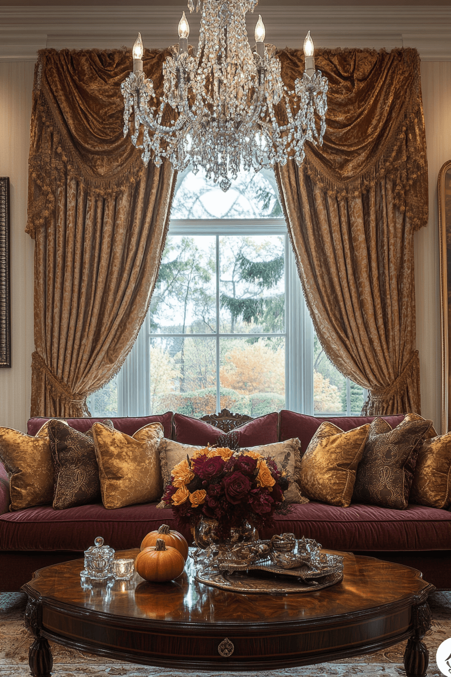 16+ Fall Decor Ideas for the Home to Capture Autumn’s Cozy Spirit 1 Autumn Luxe