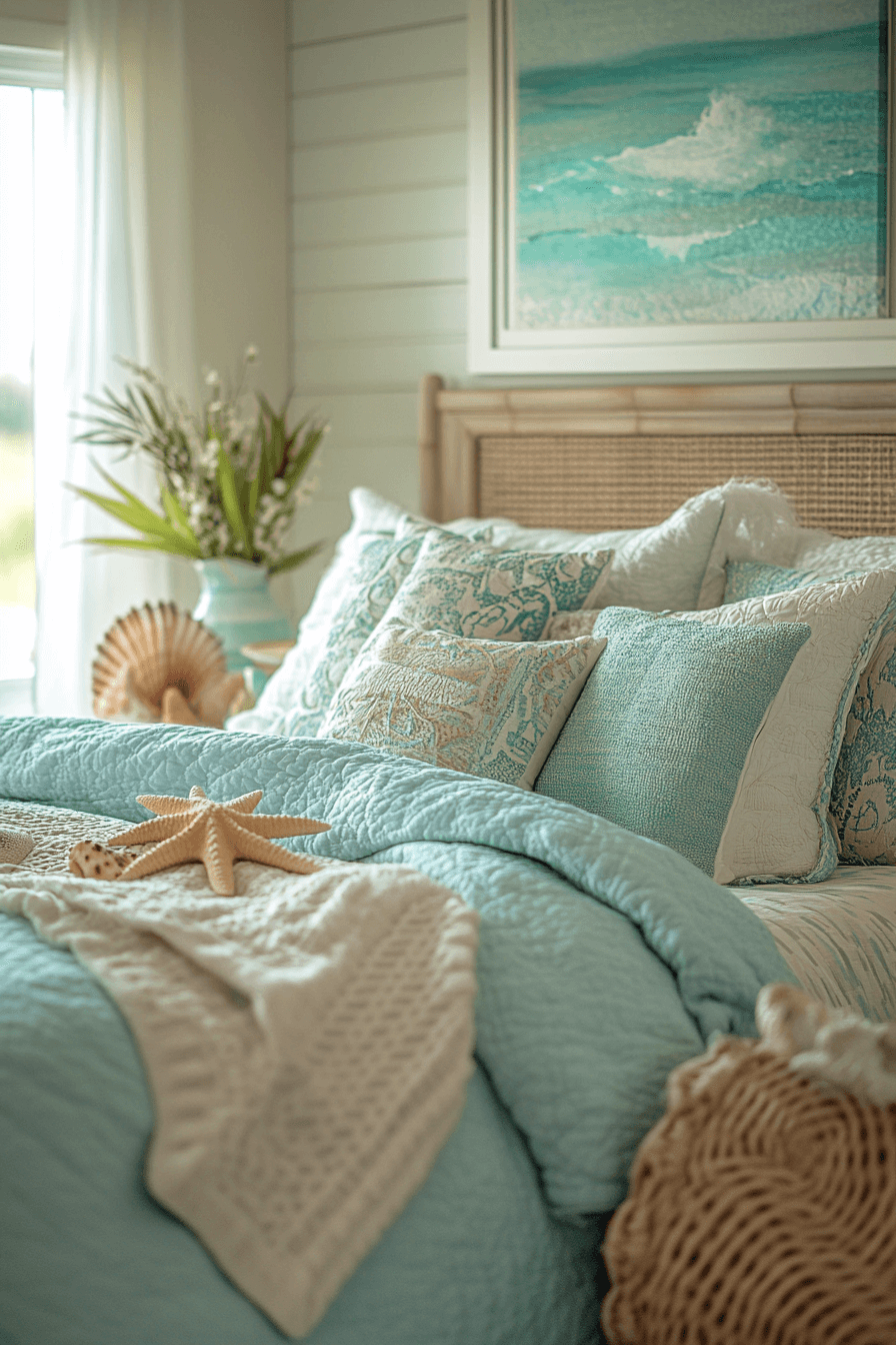 21+ Summer Bedroom Decor Ideas That Bring Freshness and Light Inside 1 Coastal Dreams