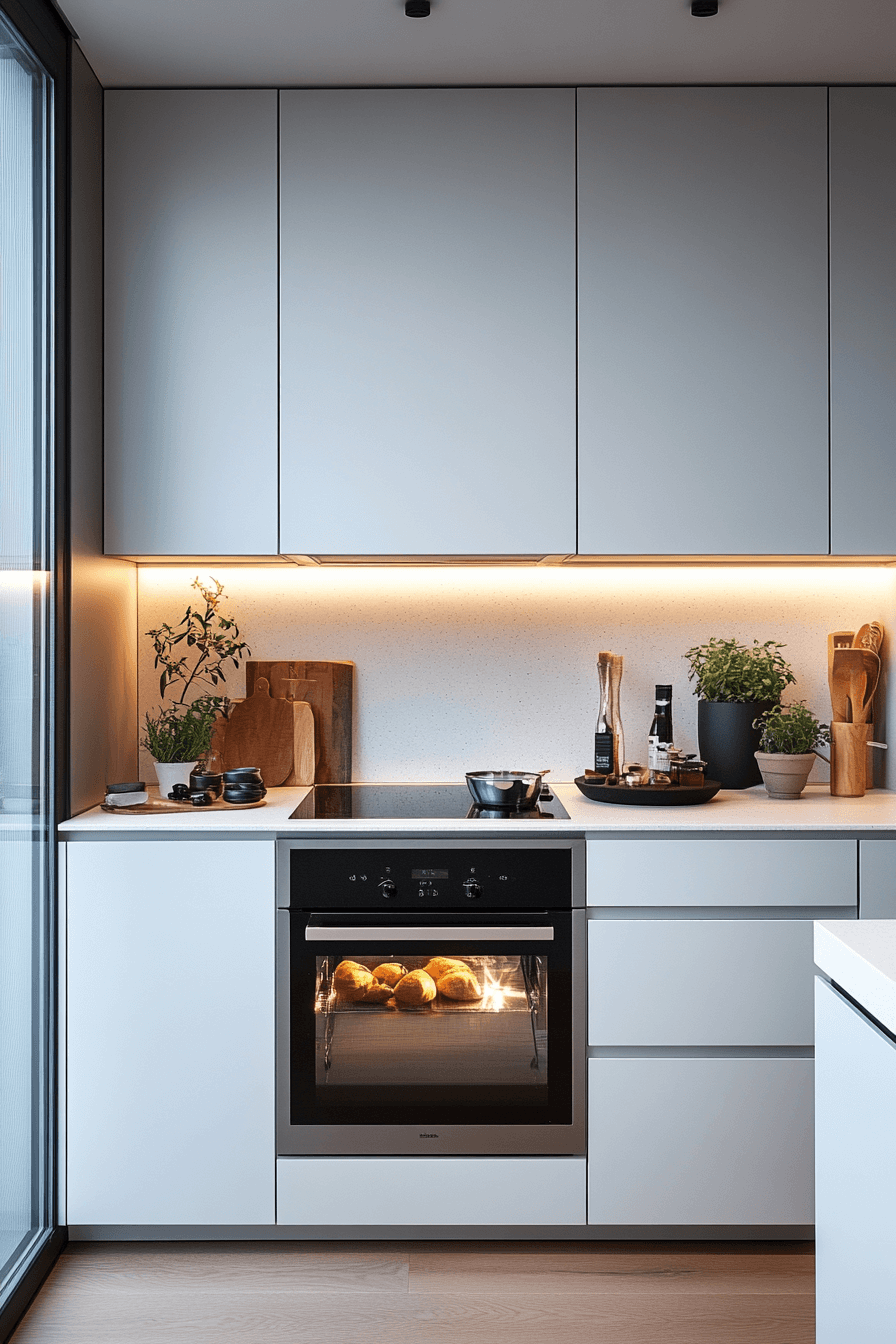 17+ Tiny Apartment Kitchen Ideas to Make Cooking Fun and Easy 1 Minimalist Kitchen Harmony