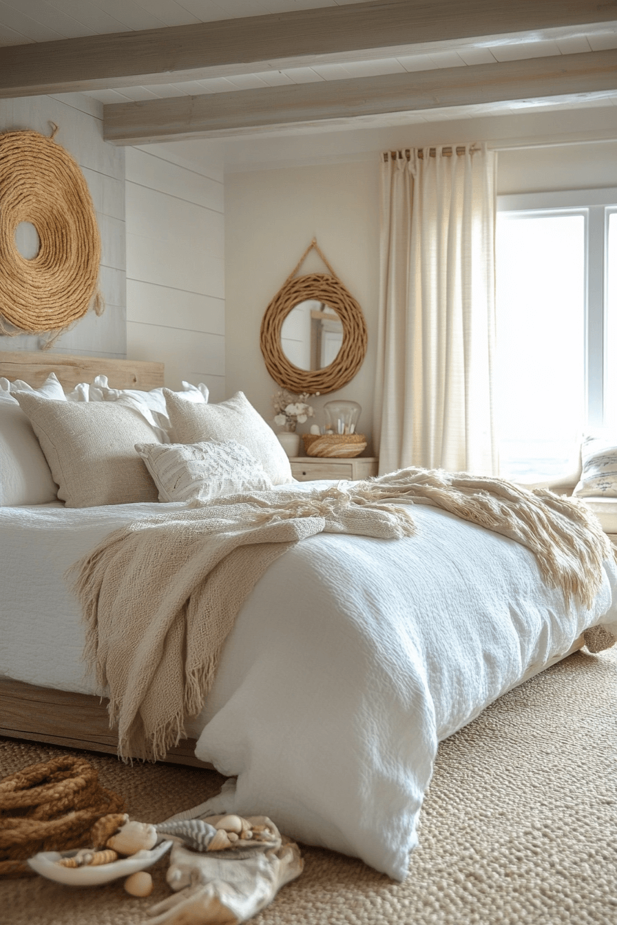 15+ Beach Inspired Bedrooms to Blend Comfort With Coastal Style 1 Sandy Shore Retreat