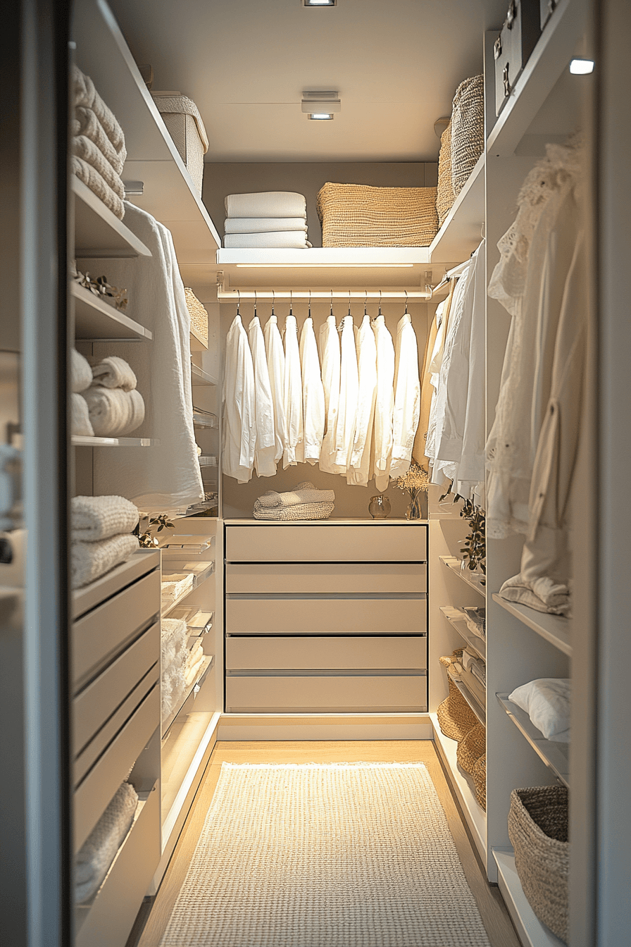 15+ Walk In Closet Ideas That Transform Clutter Into Chic Comfort 10 Bright And Open Walk In Closet Style