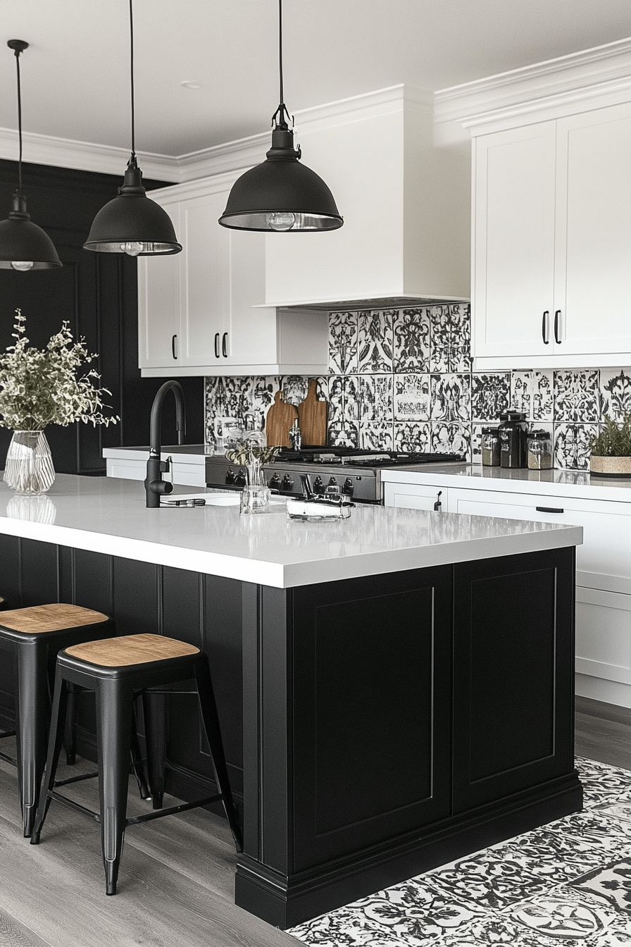 18+ Kitchen Decorating Ideas That Make Cooking More Enjoyable 10 Monochrome Masterpieces