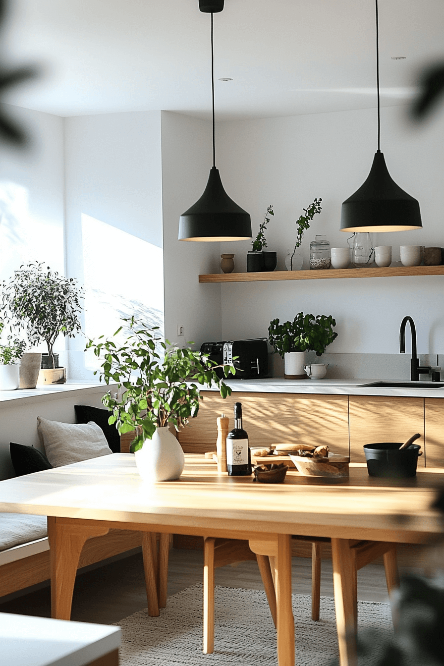 19+ Contemporary Kitchens That Prove Modern Design Can Still Feel Cozy 10 Nordic Minimalist Kitchen