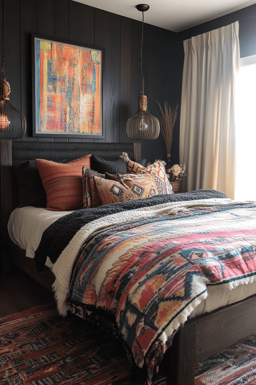 15+ Pink Boho Bedroom Ideas That Blend Playfulness and Serenity 10 Pink Boho Delight