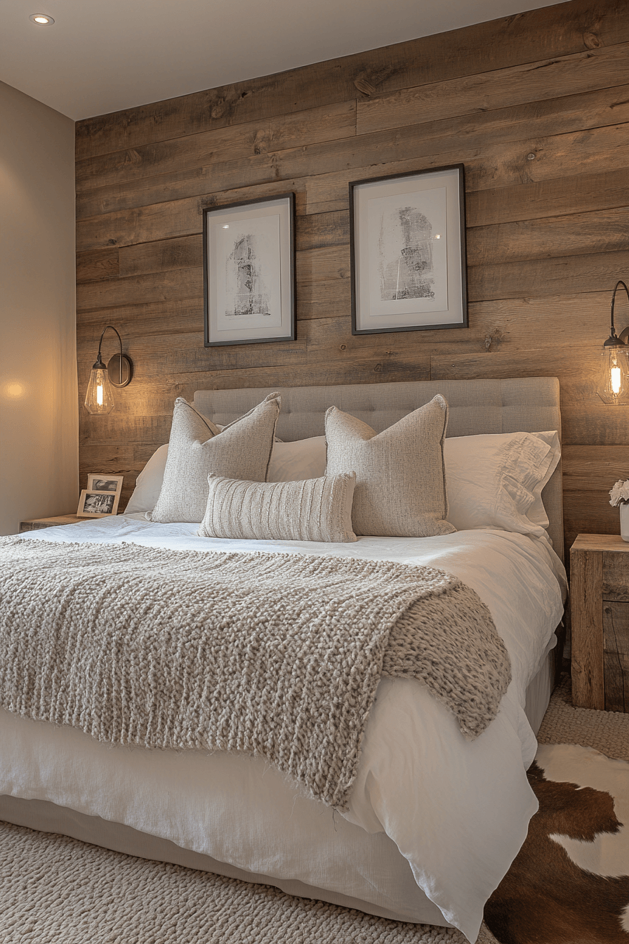 15+ Guest Room Ideas for Small Rooms That Work With Any Budget 10 Rustic Modern Blend
