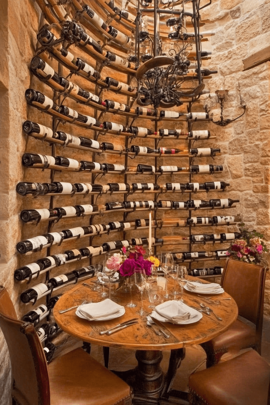 18+ Finished Basement Ideas That Elevate Storage and Style in One 10 Rustic Wine Cellar
