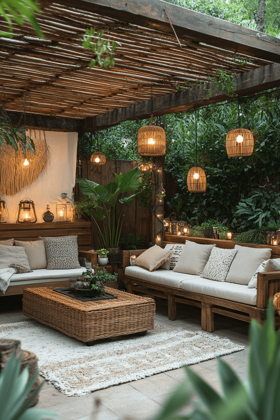 15+ Scandi Boho Decor Ideas to Create a Cozy Yet Airy Space 10 Scandi Boho Outdoor Retreat