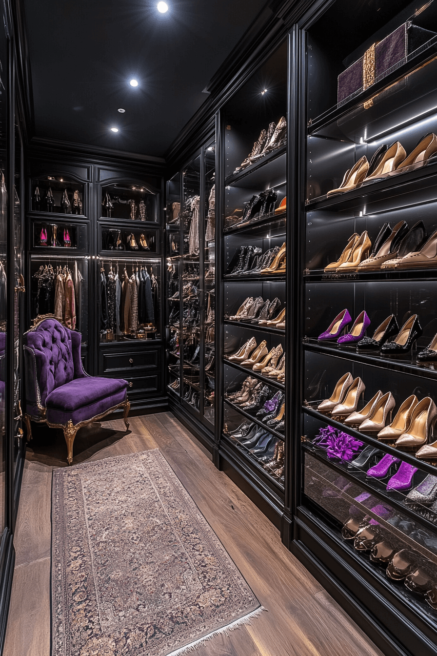 17+ Walk In Closets Designed to Showcase Your Unique Style 10 Shoe Paradise