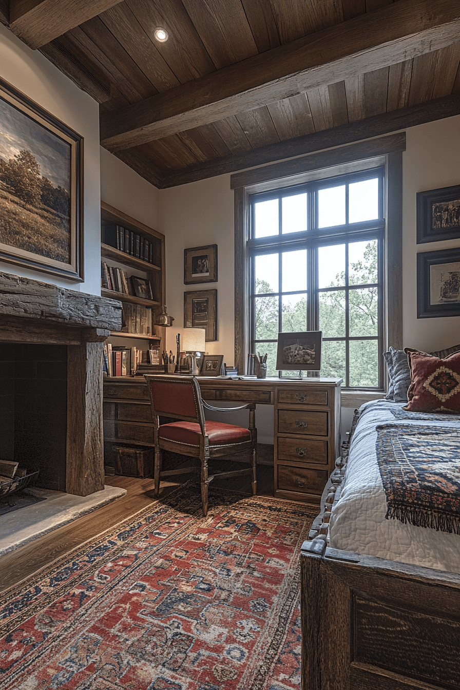 16+ Guest Room Office Combo Hacks for Multipurpose Living 10 Trendy Rustic Shiplap Guest Room Office Combo Design