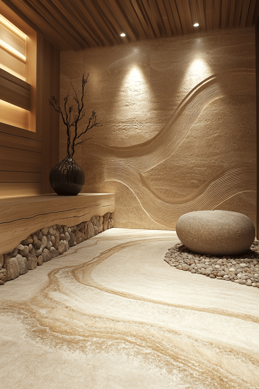 18+ Elegant Zen Decor Inspiration for a Peaceful and Sophisticated Space 10 Zen Rock Garden