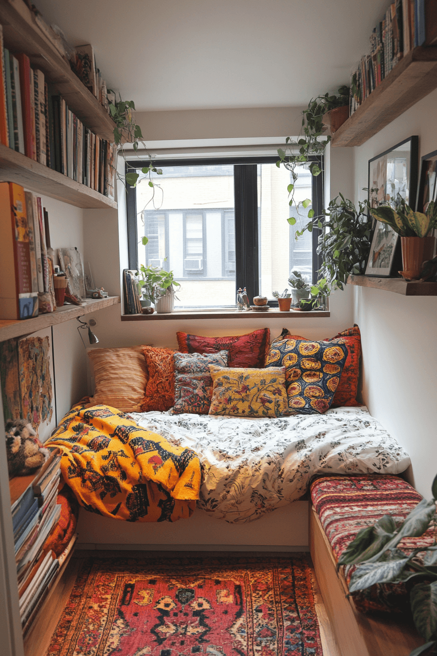 18+ Tiny Bedroom Ideas for a Bright and Airy Small-Space Look 11 Corner Utilization Magic