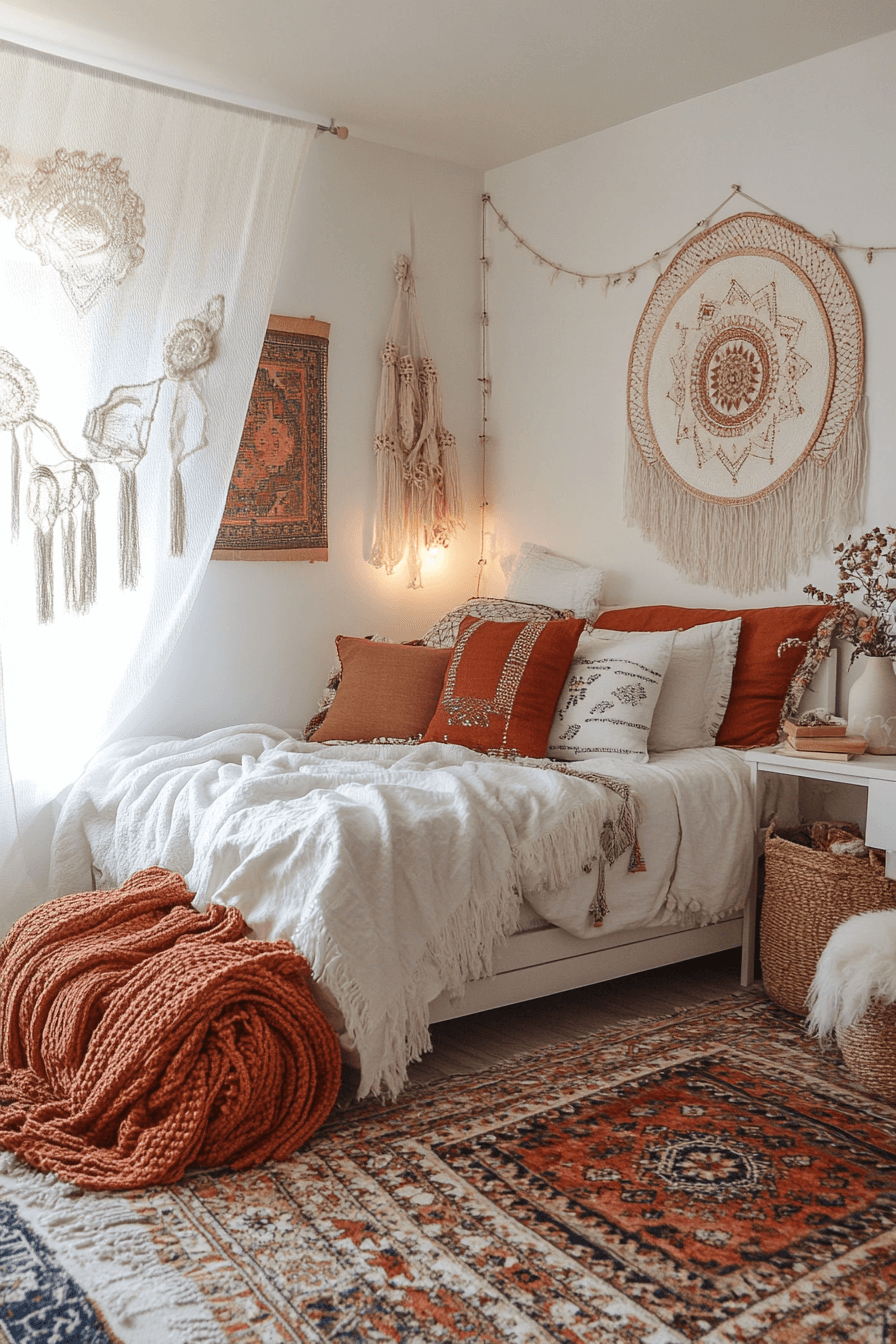 21+ Scandi Boho Girls Bedroom Looks That Mix Playfulness With Calm 11 Cozy Floor Layers