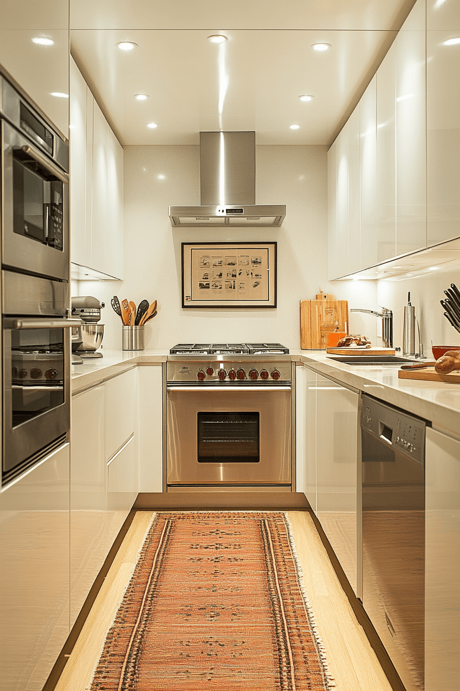 17+ Tiny Apartment Kitchen Ideas to Make Cooking Fun and Easy 11 Efficient Kitchen Layout