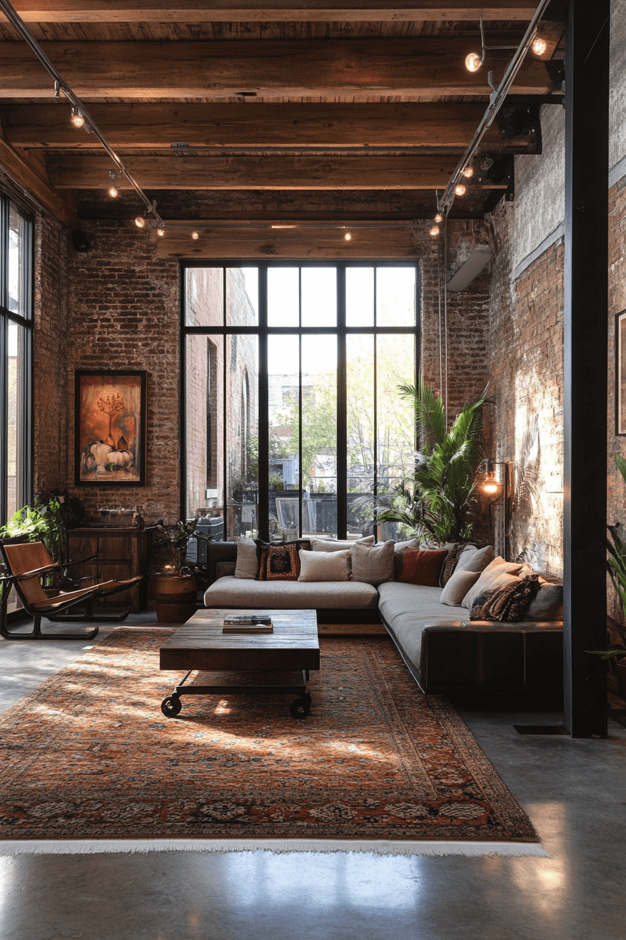 15+ Industrial Living Room Looks to Create a Chic Urban Vibe 11 Minimalist Zen Living Room