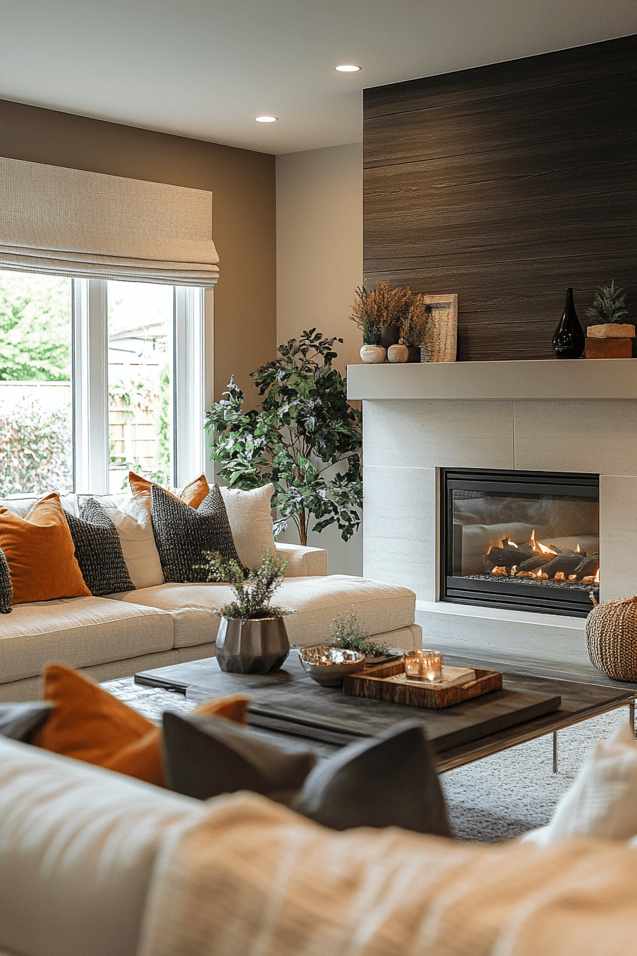 15+ Transitional Living Room Looks That Create a Chic and Relaxing Escape 11 Refined Relaxation Zone