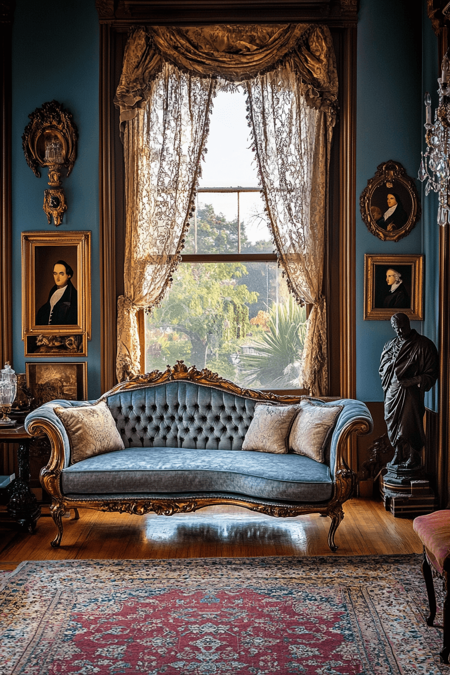 18+ Old Money Home Decor Ideas to Blend Tradition With Modern Style 11 Regency Era Refinement