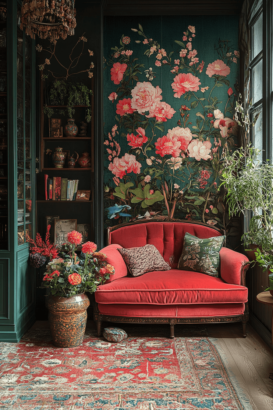 21+ Cozy Maximalism Decor Inspiration That Proves More Can Be Beautiful 11 Wall Whimsy