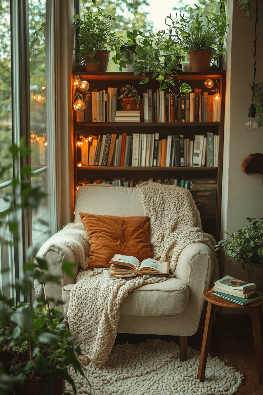 19+ Small Apartment Balcony Ideas to Inspire a Space Full of Charm 12 Book Lovers Nook