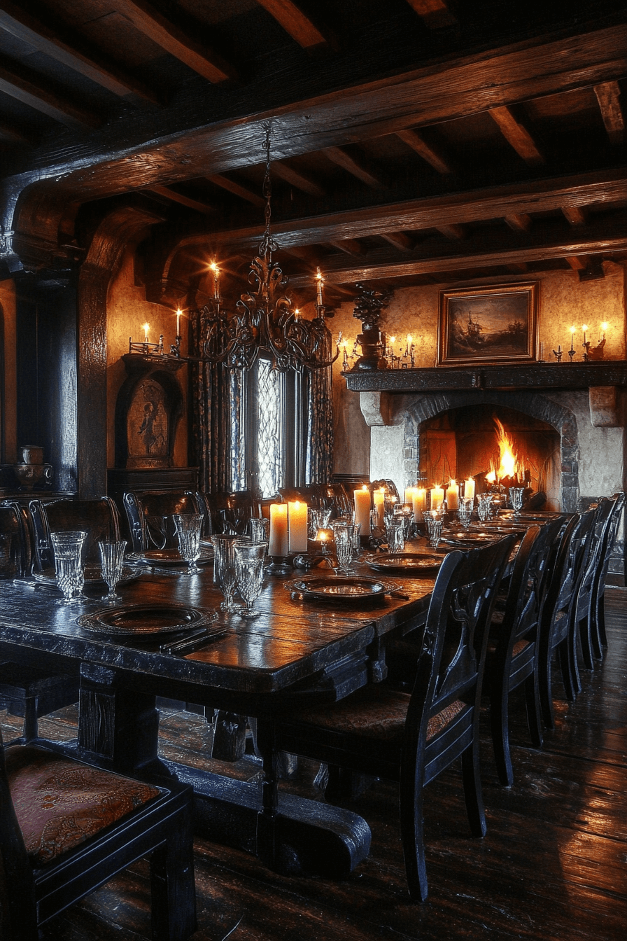 17+ Western Gothic Vintages for a Sophisticated and Mysterious Vibe 12 Candlelit Romance