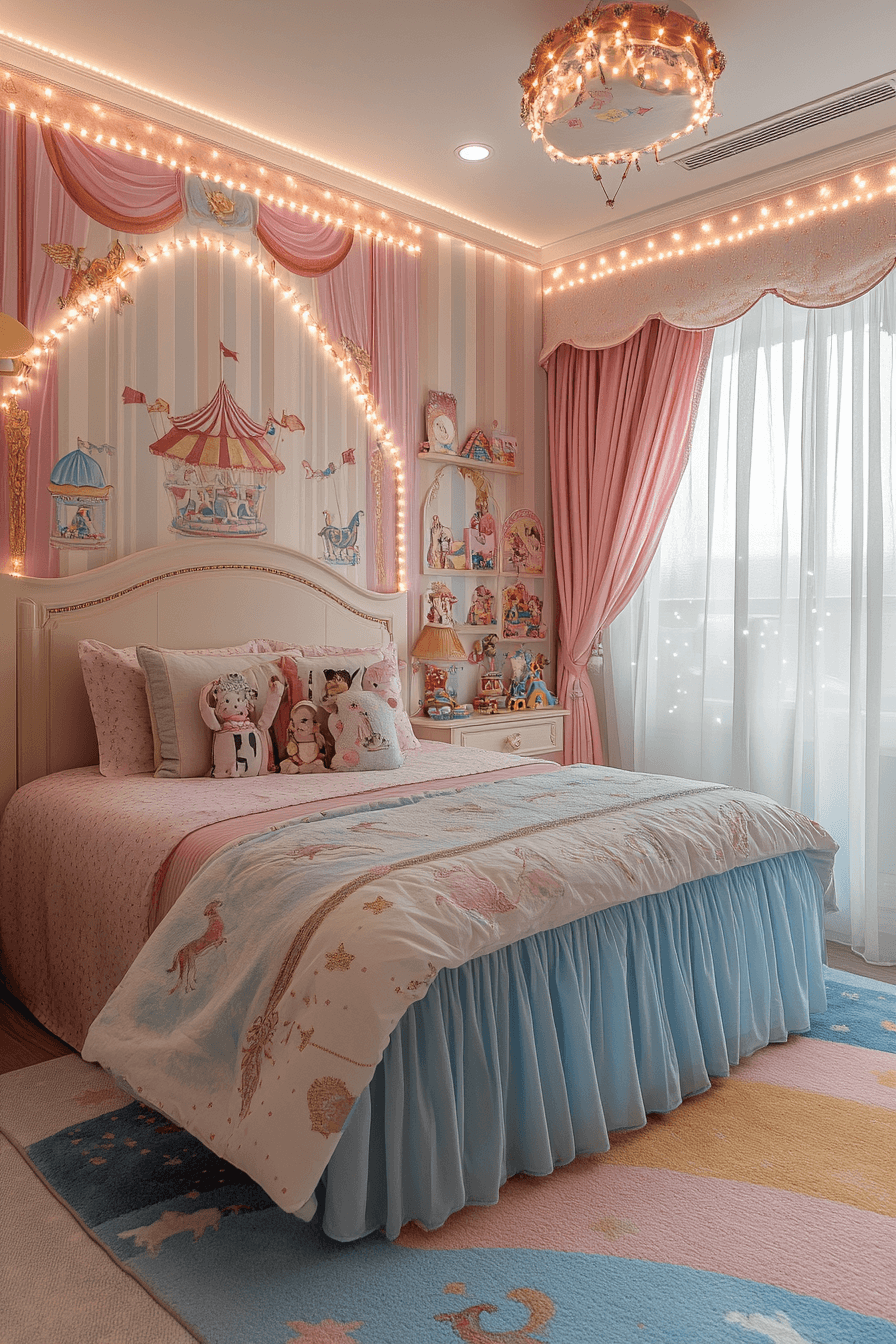 15+ Boho Bedroom Ideas for Kids That Make Rooms Feel Warm and Welcoming 12 Carousel Dreams