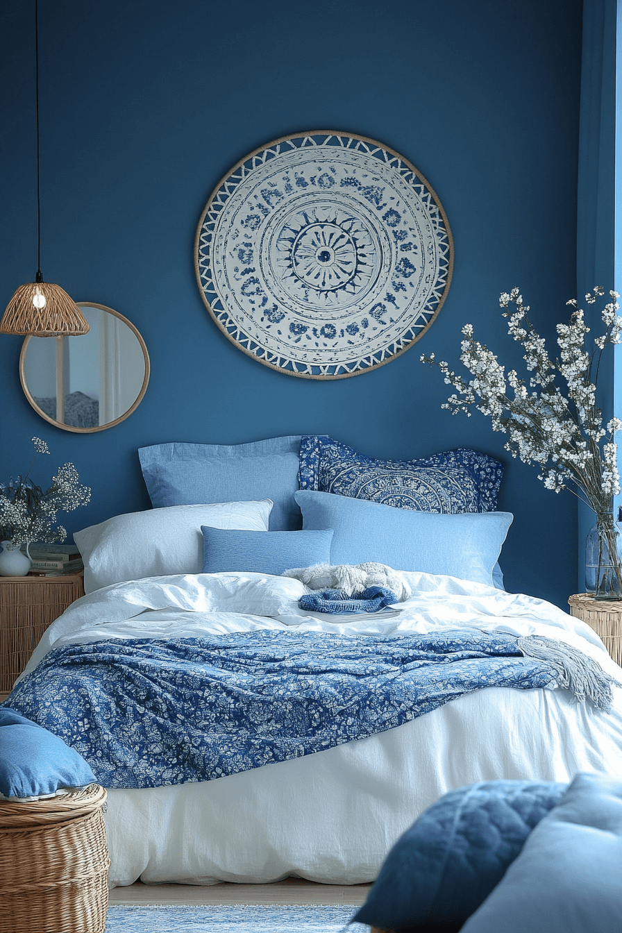 23+ Blue Boho Girls Bedroom Inspiration for a Dreamy Retreat 12 Cerulean Circle
