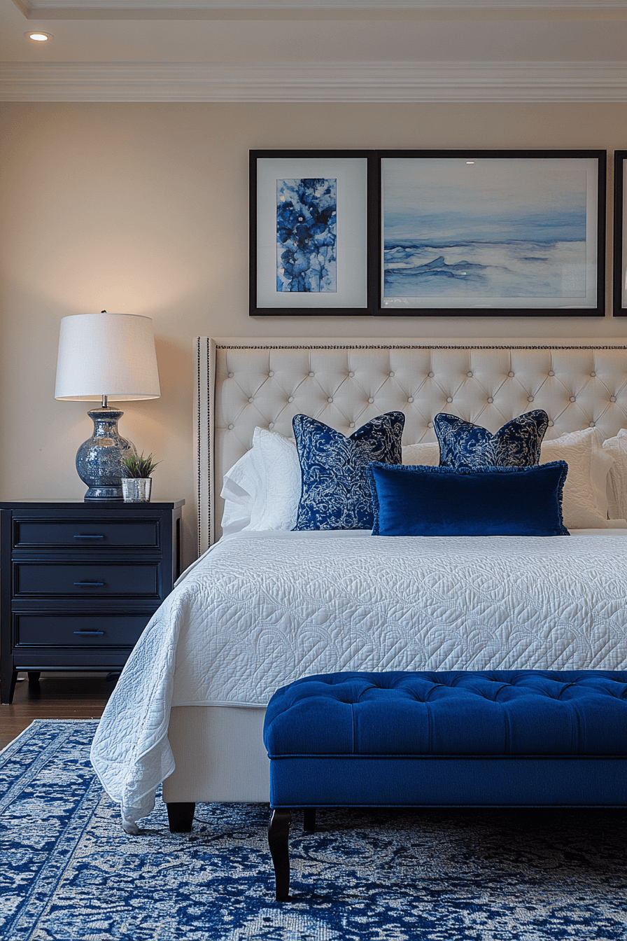 17+ Minimal Blue Bedroom Looks Perfect for Modern Living 12 Electric Blue Dreams Minimal Bedroom