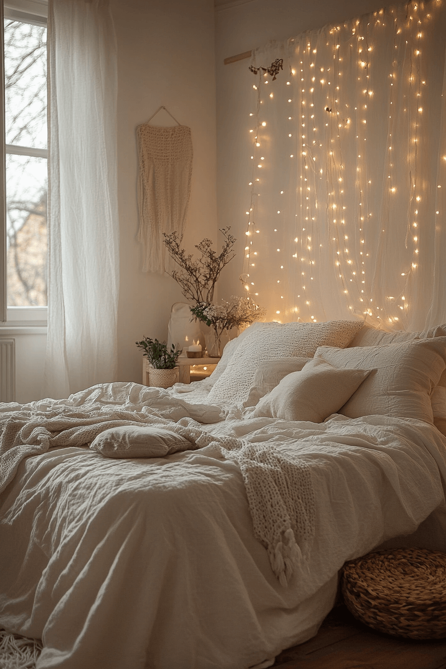 21+ Scandi Boho Girls Bedroom Looks That Mix Playfulness With Calm 12 Lighting Magic