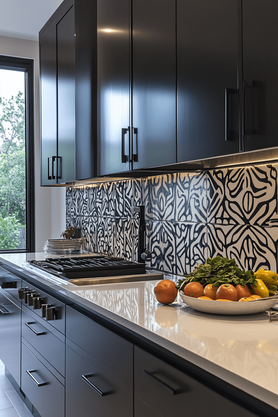 17+ Afrohemian Decor Kitchen Inspiration That Blends Art and Functionality 12 Modern Geometric Kitchen