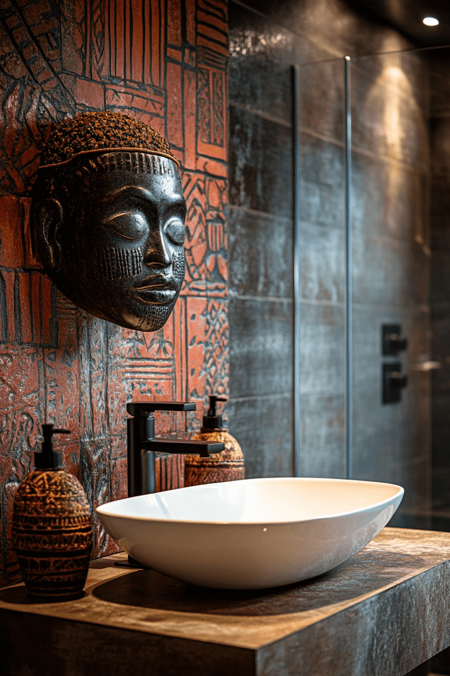 23+ Afrohemian Decor Ideas That Celebrate Culture and Creativity 12 Spa Sanctuary