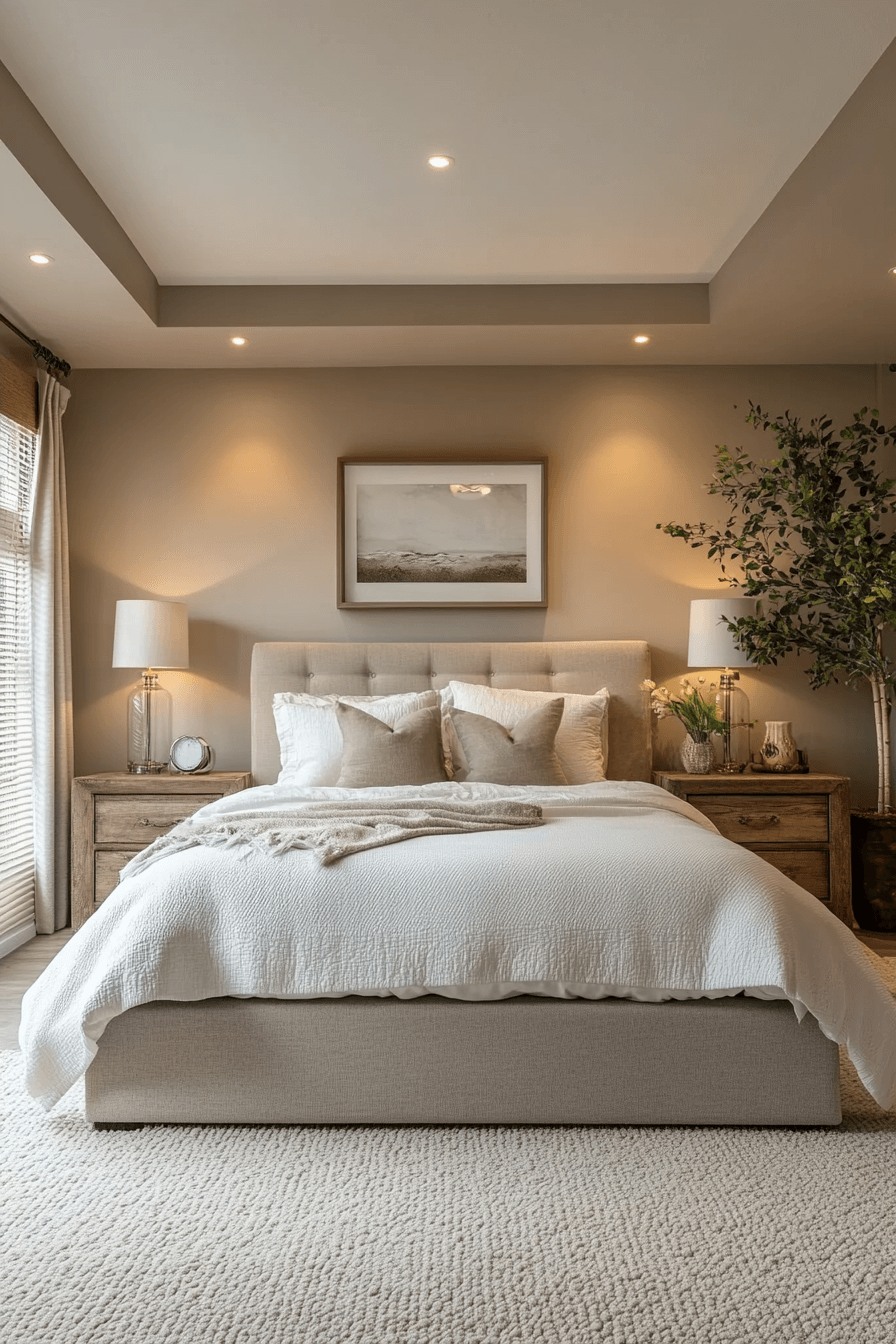 18+ Chic Bedroom Ideas That Highlight Style in Every Detail 12 Zen Serenity