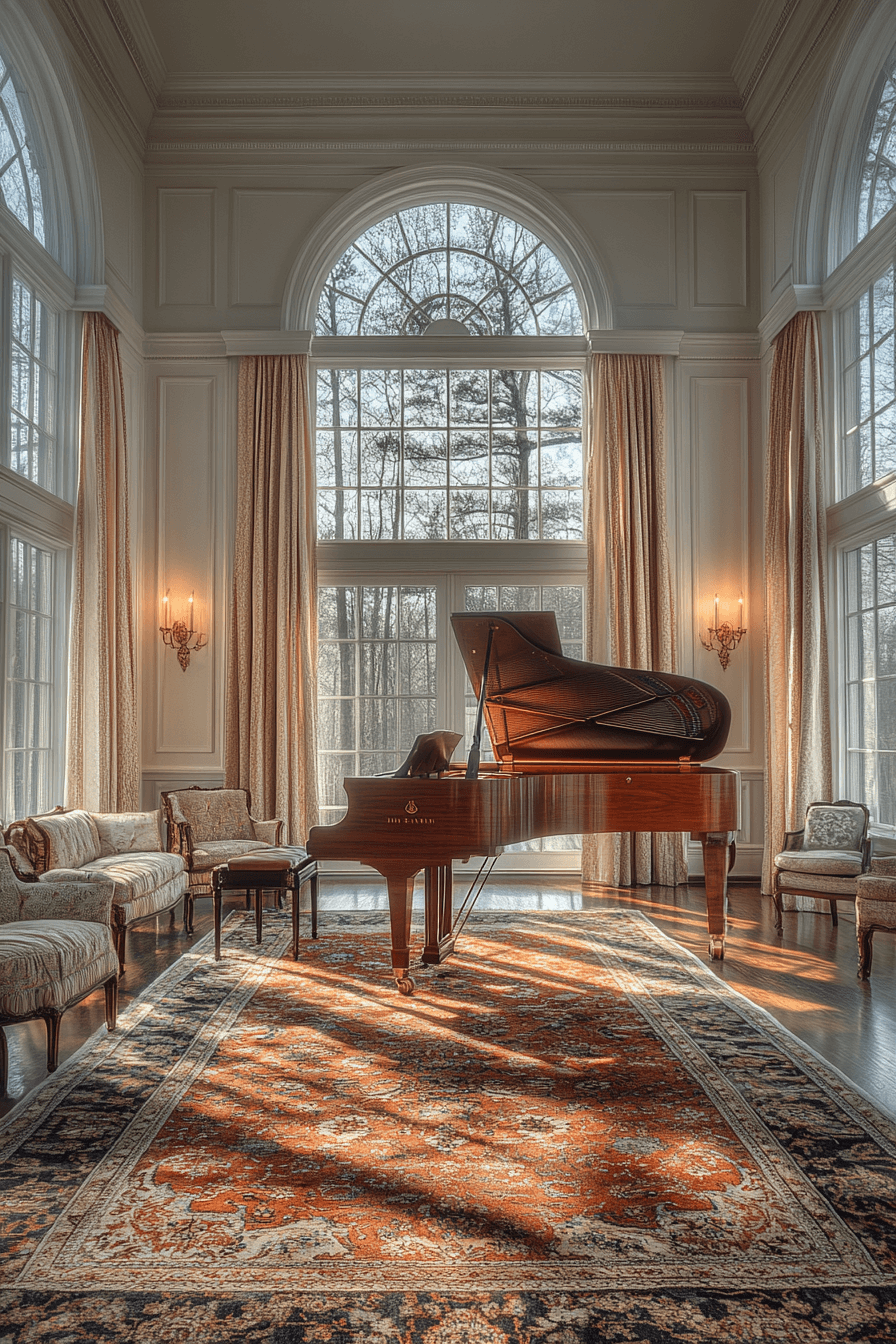 18+ Old Money Living Room Ideas for Timeless Interior Design 13 Artistic Music Living Room