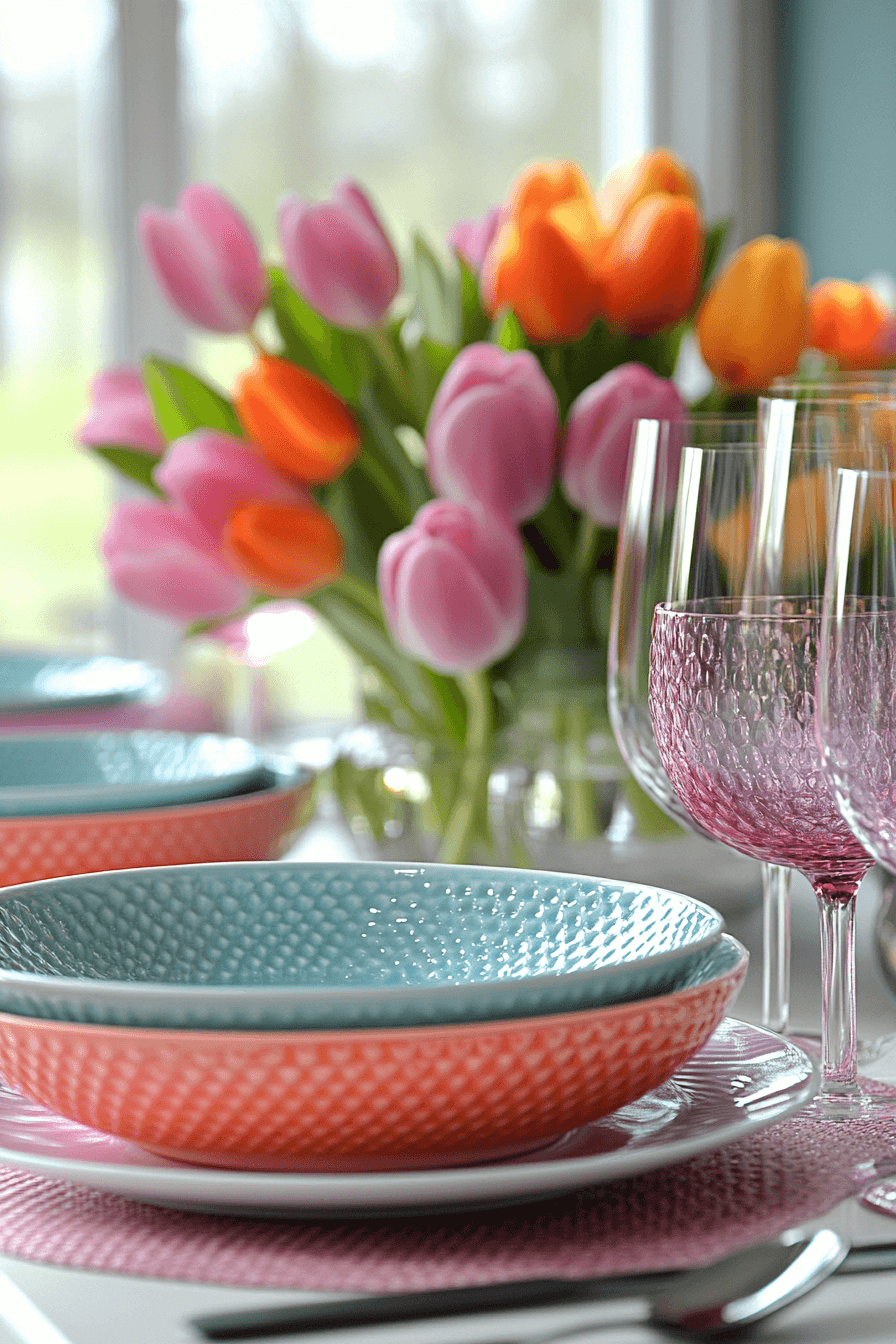 24+ Easter Table Decorations That Make Guests Feel Truly Welcome 13 Bright Morning Brunch