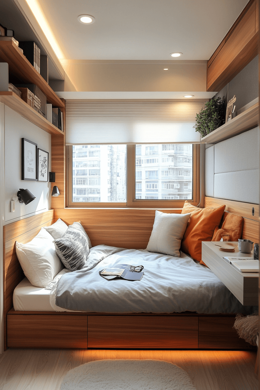 16+ Tiny Bedroom Decor Tips That Prove Small Rooms Can Shine 13 Compact Study Nook Ideas