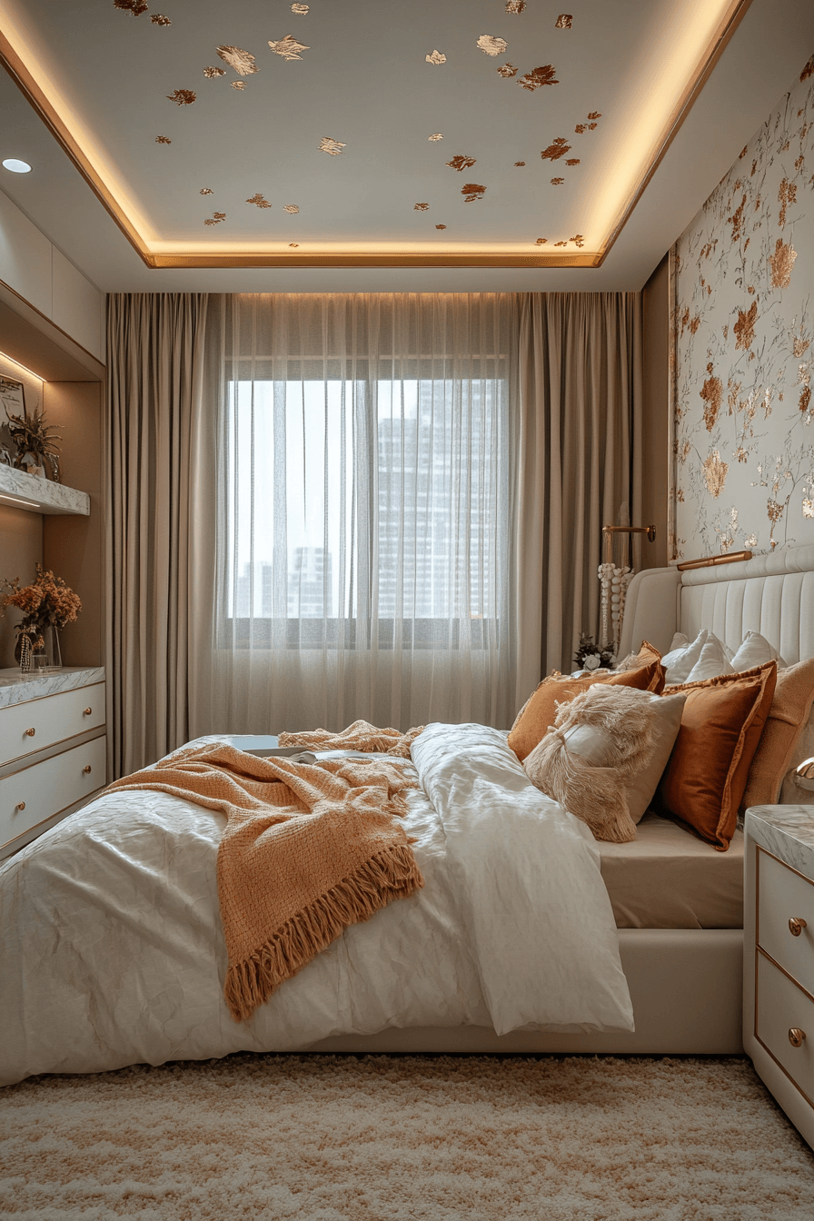 27+ Luxury Kids Bedroom Designs That Encourage Play and Rest 13 Marble Charm Luxury Suite