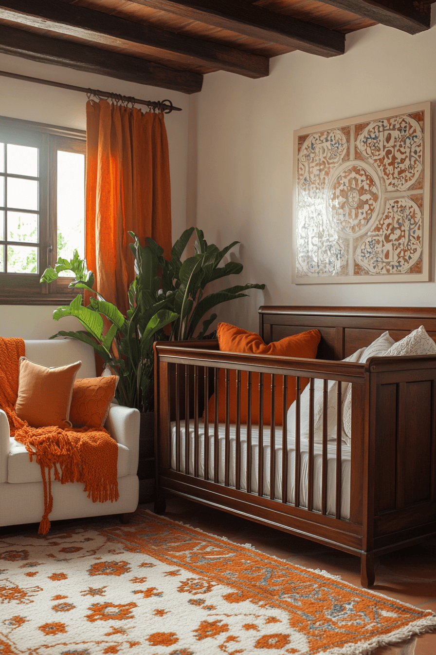 19+ Vintage Modern Nursery Ideas to Create a Unique and Memorable Space 13 Mediterranean Baby Haven