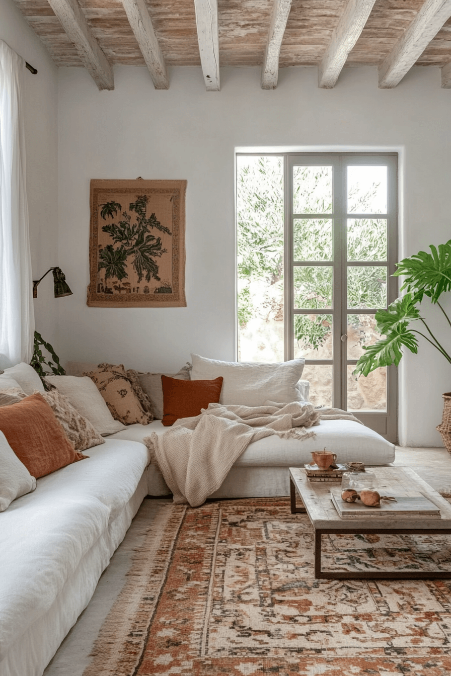 15+ Vintage Modern Living Room Inspiration That Blends Tradition and Trend 13 Mediterranean Charm