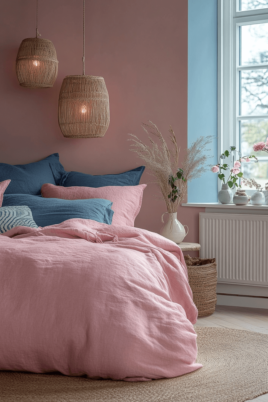 18+ Pink Bedroom Ideas for a Personalized and Beautiful Touch 13 Nautical Pink Adventure