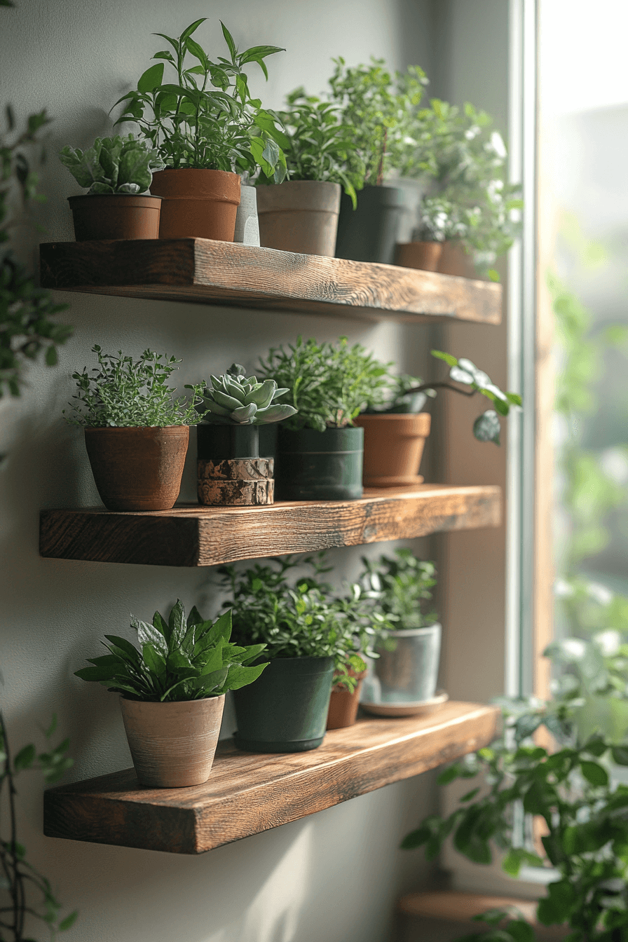 15+ Indoor Gardening Ideas for Turning Apartments Into Green Sanctuaries 13 Stylish Plant Shelving