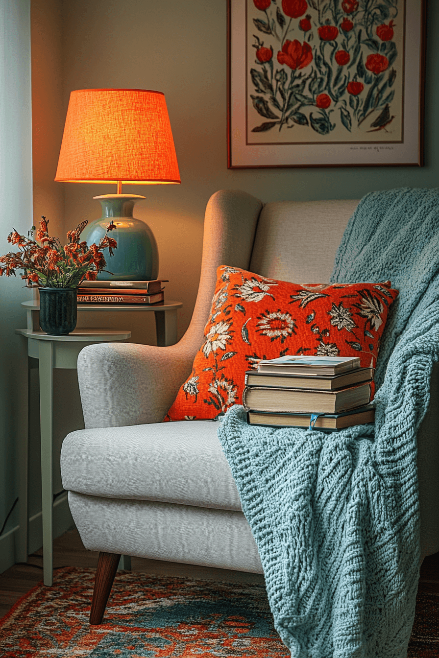 27+ Small Apartment Decorating Tips for a Chic and Organized Space 13 Warm Small Corners