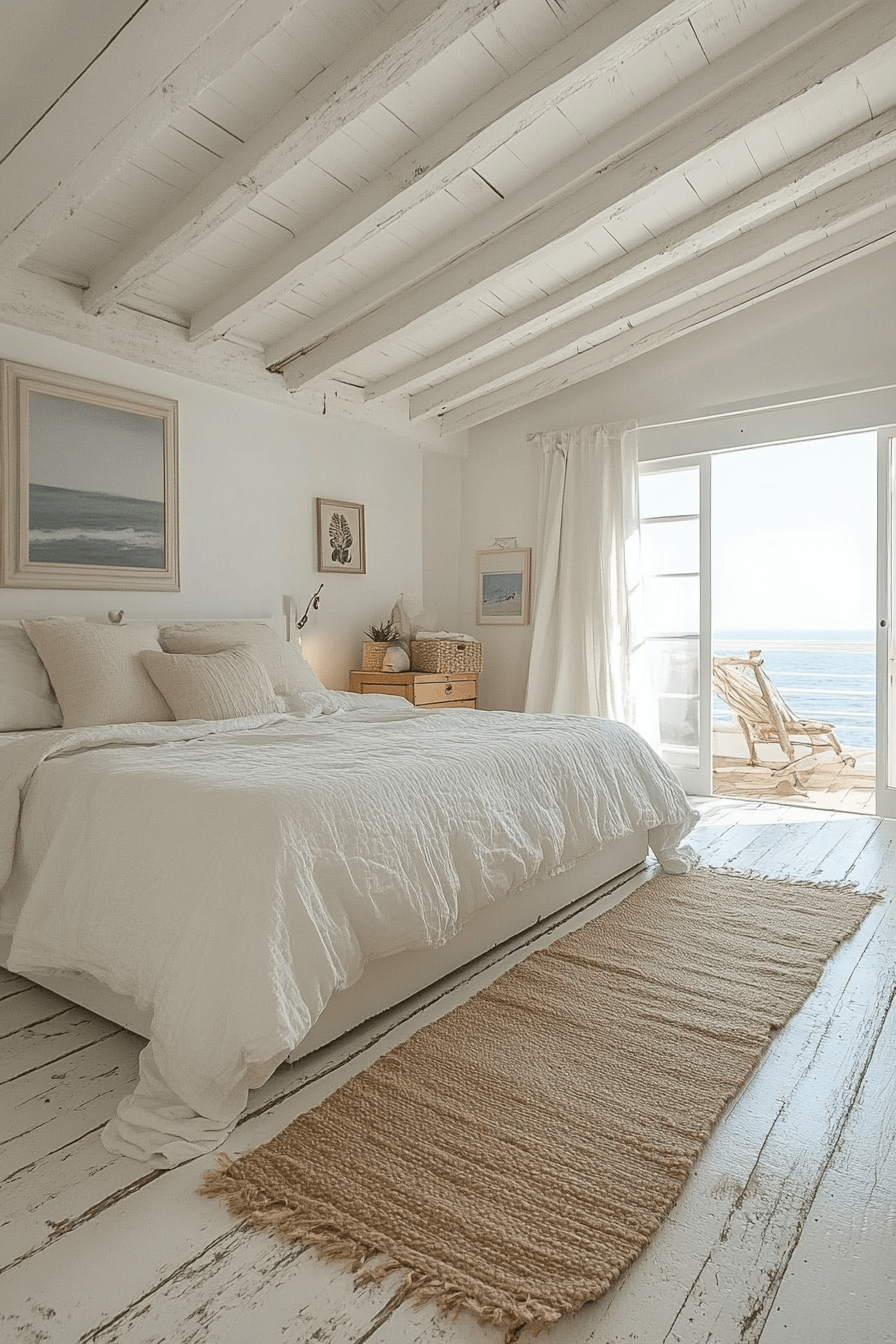 17+ White Bedroom Ideas for a Fresh and Airy Makeover 14 Artistic White Gallery