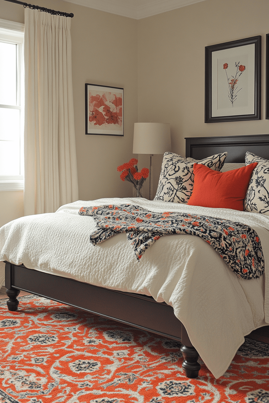 15+ Beige Bedroom Ideas for a Chic and Affordable Refresh 14 Beige With Bold Designs