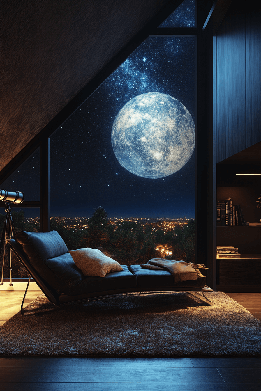 18+ Meditation Room Designs for a Calm and Centered Lifestyle 14 Celestial Glow Meditation Room