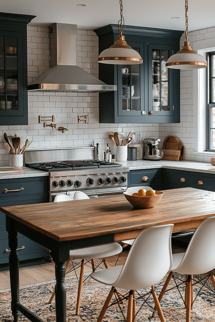 19+ Contemporary Kitchens That Prove Modern Design Can Still Feel Cozy 14 Classic And Modern Fusion Kitchen