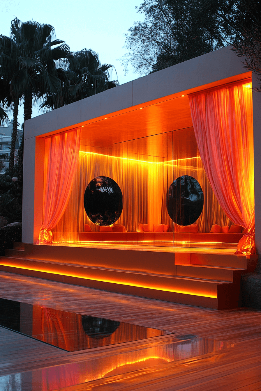 15+ Backyard Studio Designs to Create a Relaxing Guest Retreat 14 Dance Floor Studio Backyard