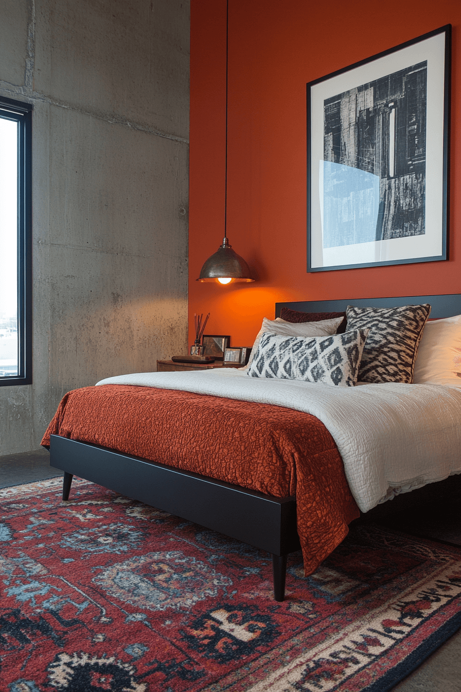 17+ Street Style Bedroom Designs for a Space Full of Character 14 Eclectic Urban Mix Bedroom