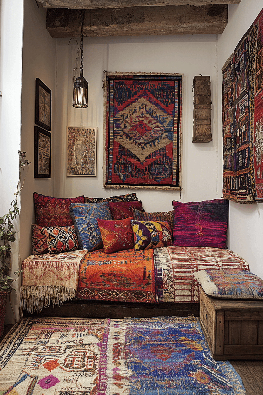 23+ Afrohemian Decor Ideas That Celebrate Culture and Creativity 14 Fabric Dreams