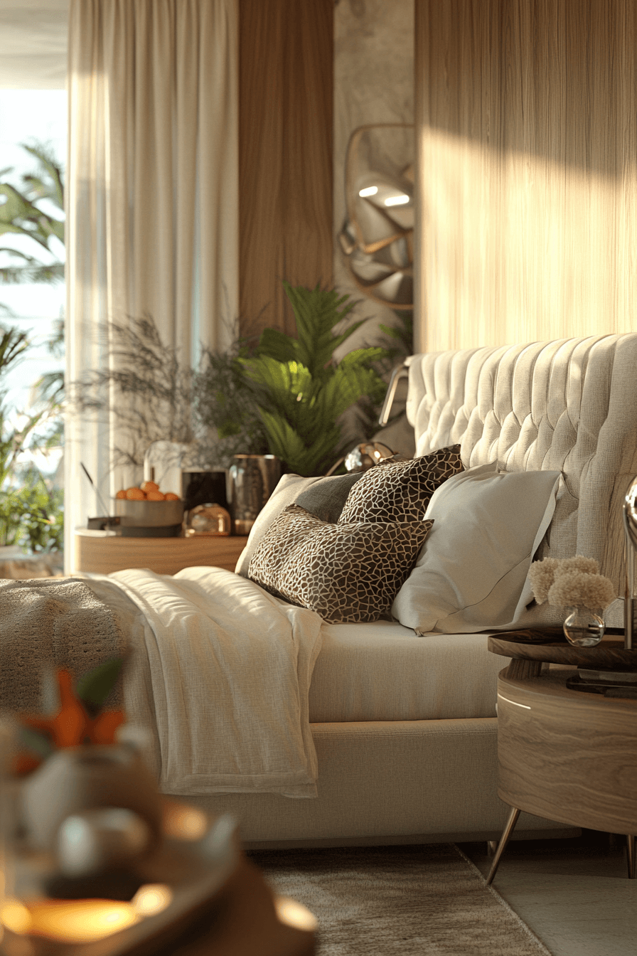 18+ Chic Bedroom Ideas That Highlight Style in Every Detail 14 Modern Chic Style