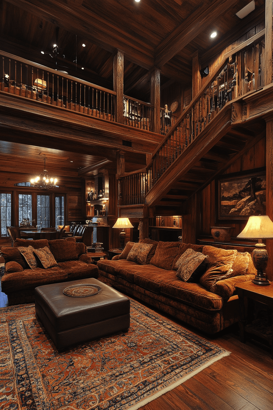 25+ Cabin Interiors That Make Every Detail Feel Special 14 Polished Timber Getaway