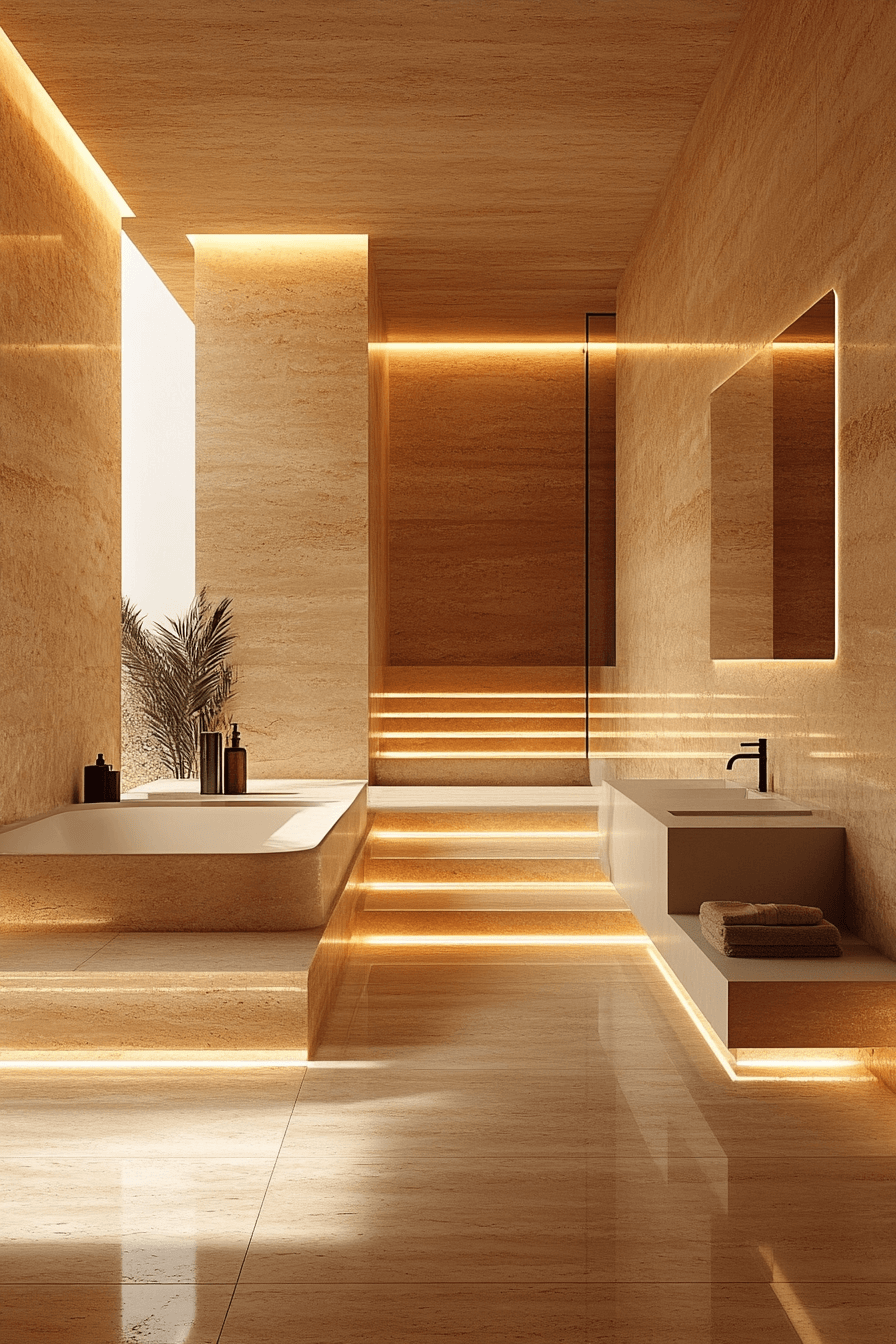 17+ Neutral Bathroom Decor Looks That Spark Serenity and Balance 14 Precision In Neutral Design