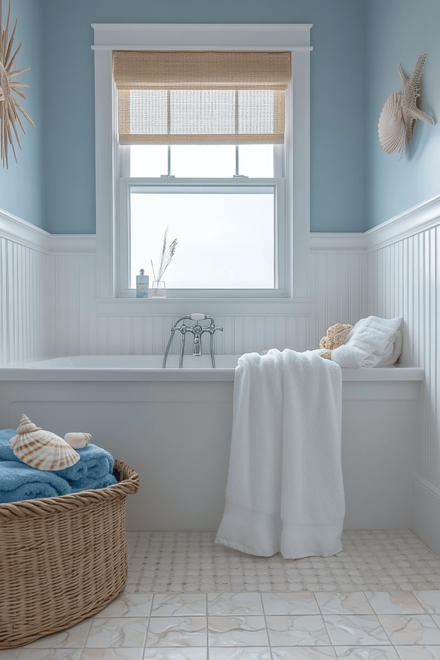 17+ Tiny Apartment Bathroom Designs That Prove Less Is More 14 Seaside Serenity In Tiny Apartment Bathroom